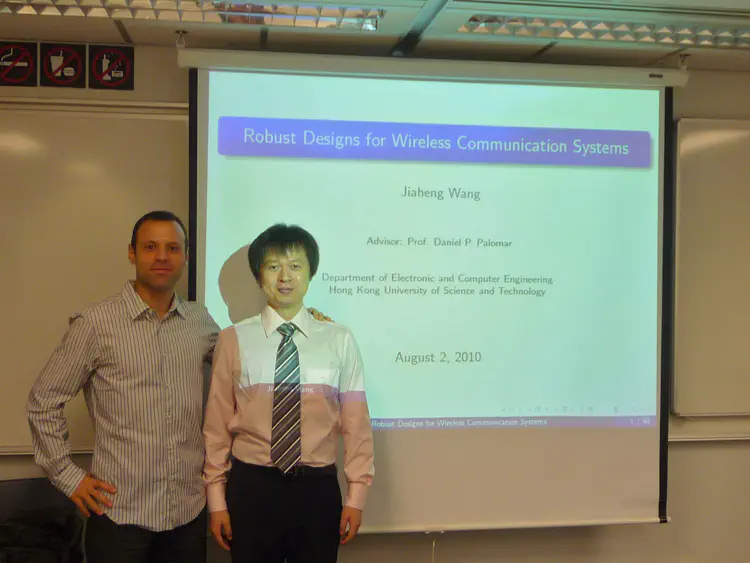 Jiaheng's PhD defense (Aug. 4, 2010)
