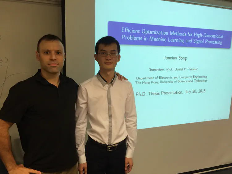 Junxiao's PhD defense (30-July-2015)
