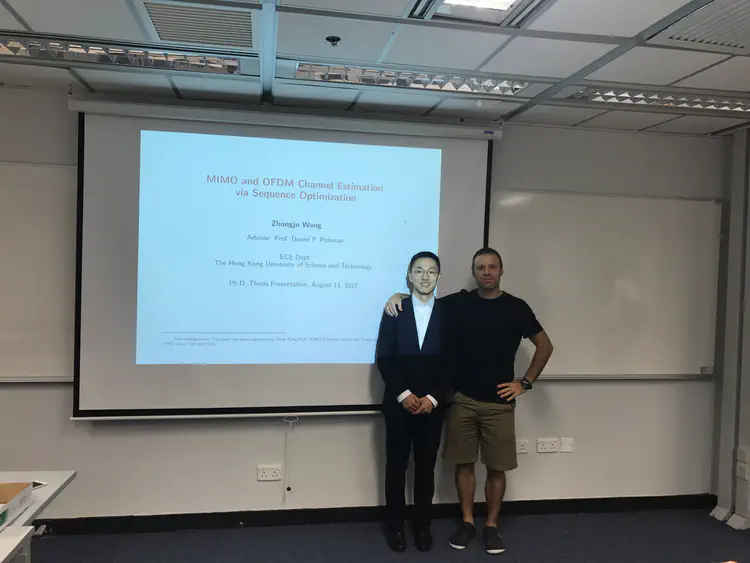 Zhongju's PhD defense (11-Aug-2017)